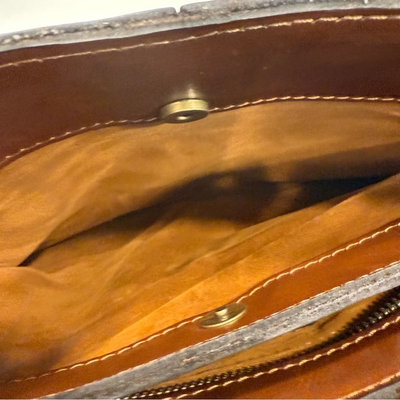 Patricia Nash-European Map-Rienzo Satchel / Shoulder Bag NWOT - Picture 7 of 16